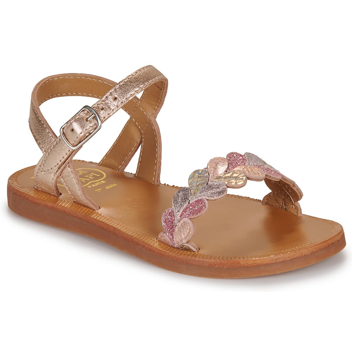 Girls' Sandals Pom d'Api Gold