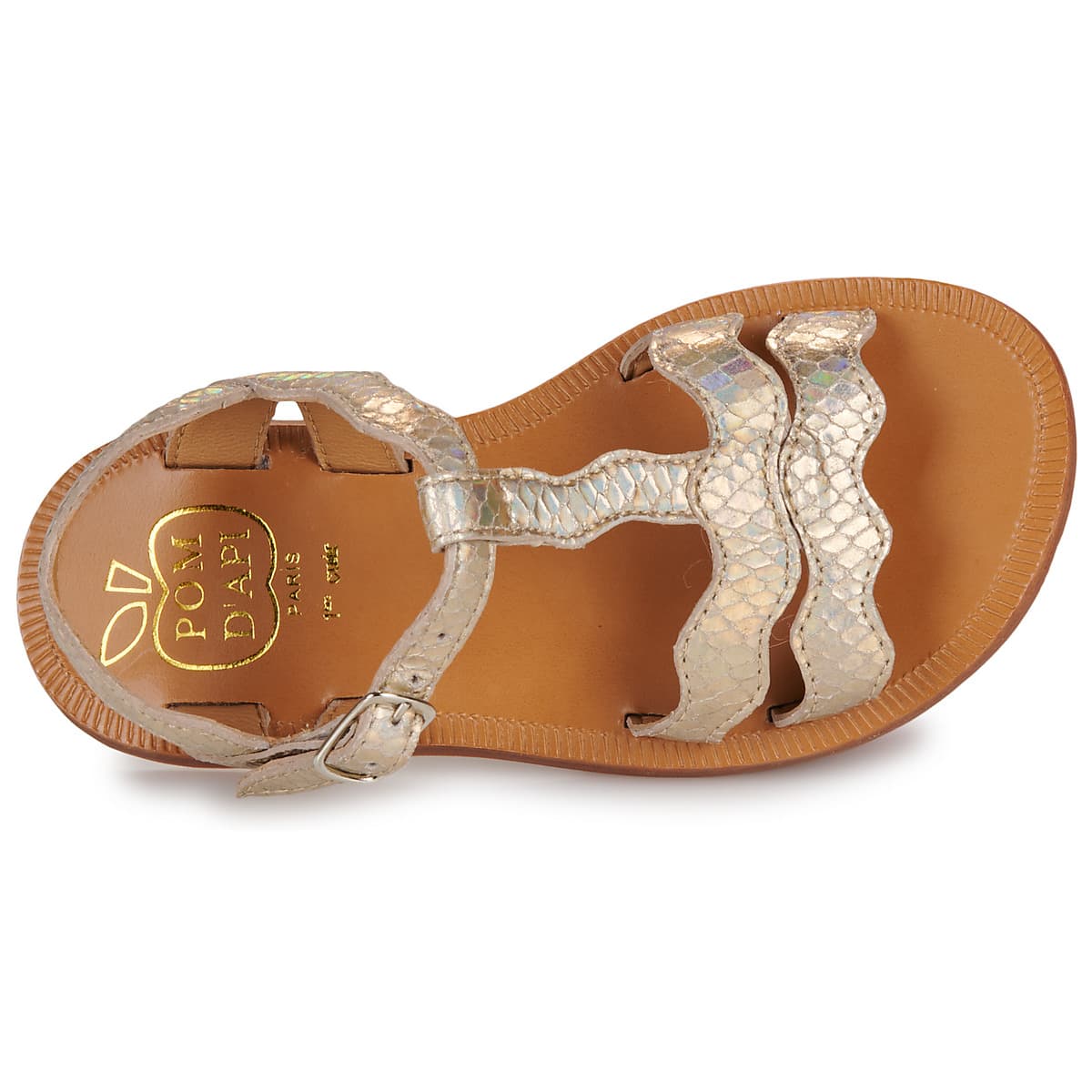 Girls' Sandals Pom d'Api Gold
