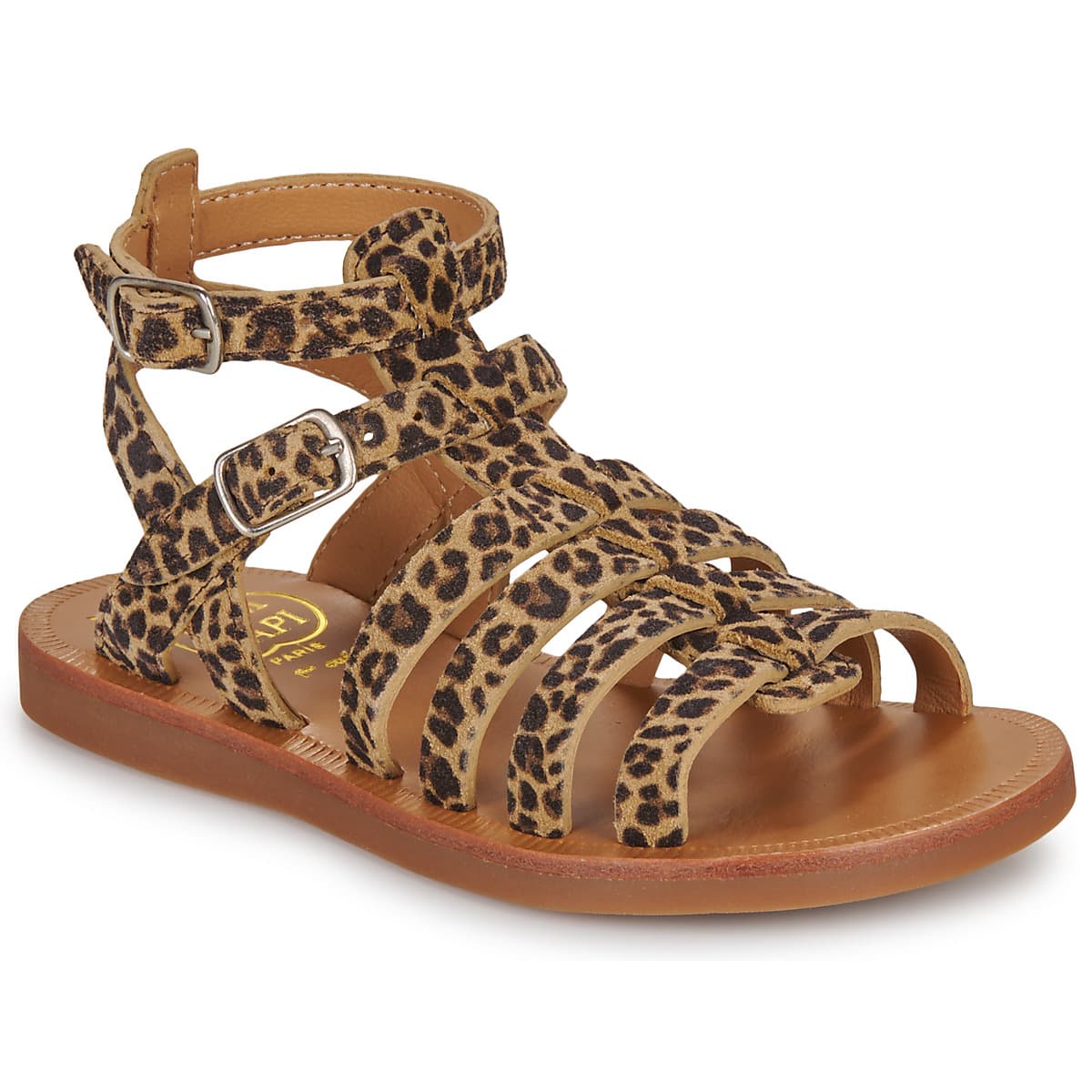 Σανδάλια χωρίς τακούνι Pom d'Api PLAGETTE GLADIATOR