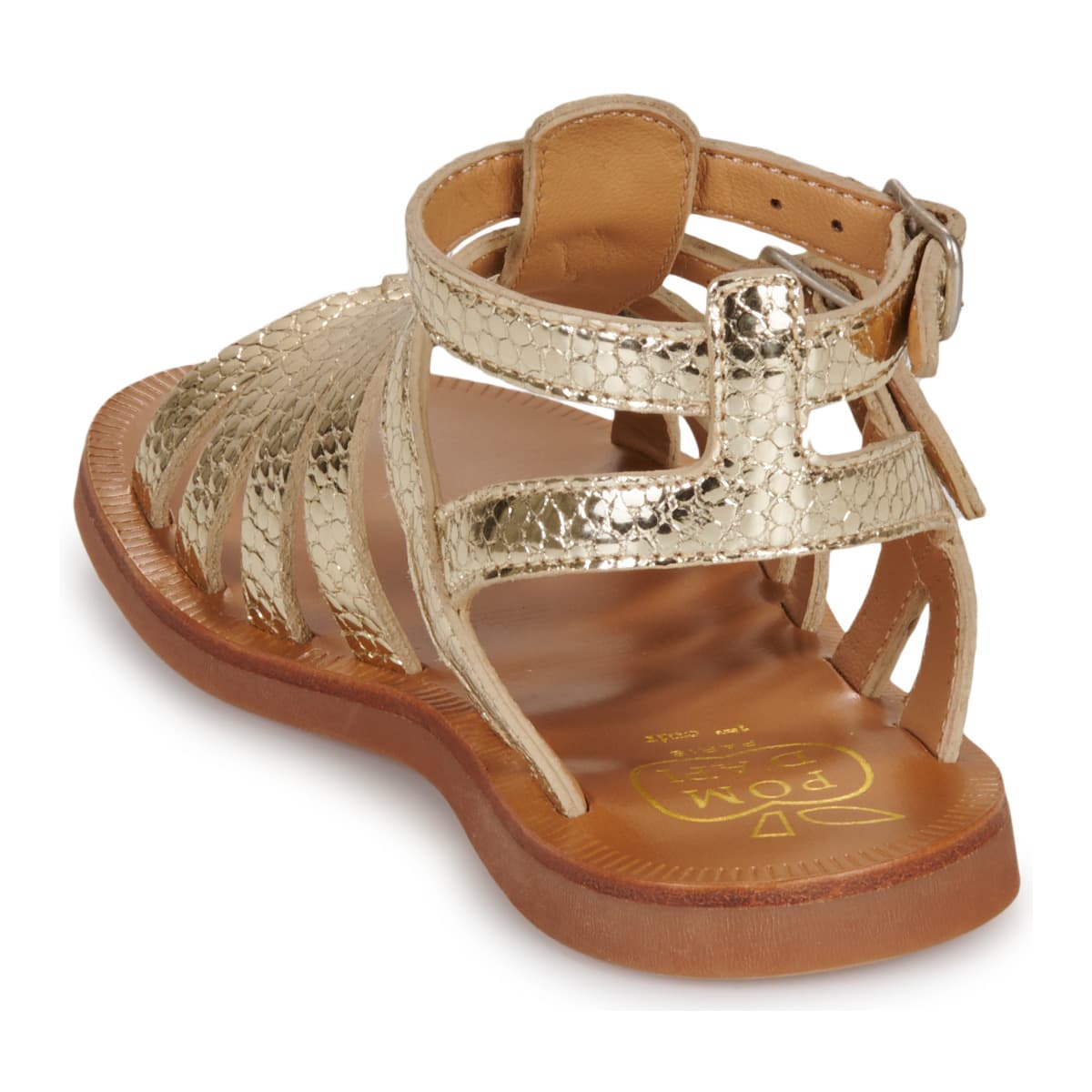 Girls' Sandals Pom d'Api Gold