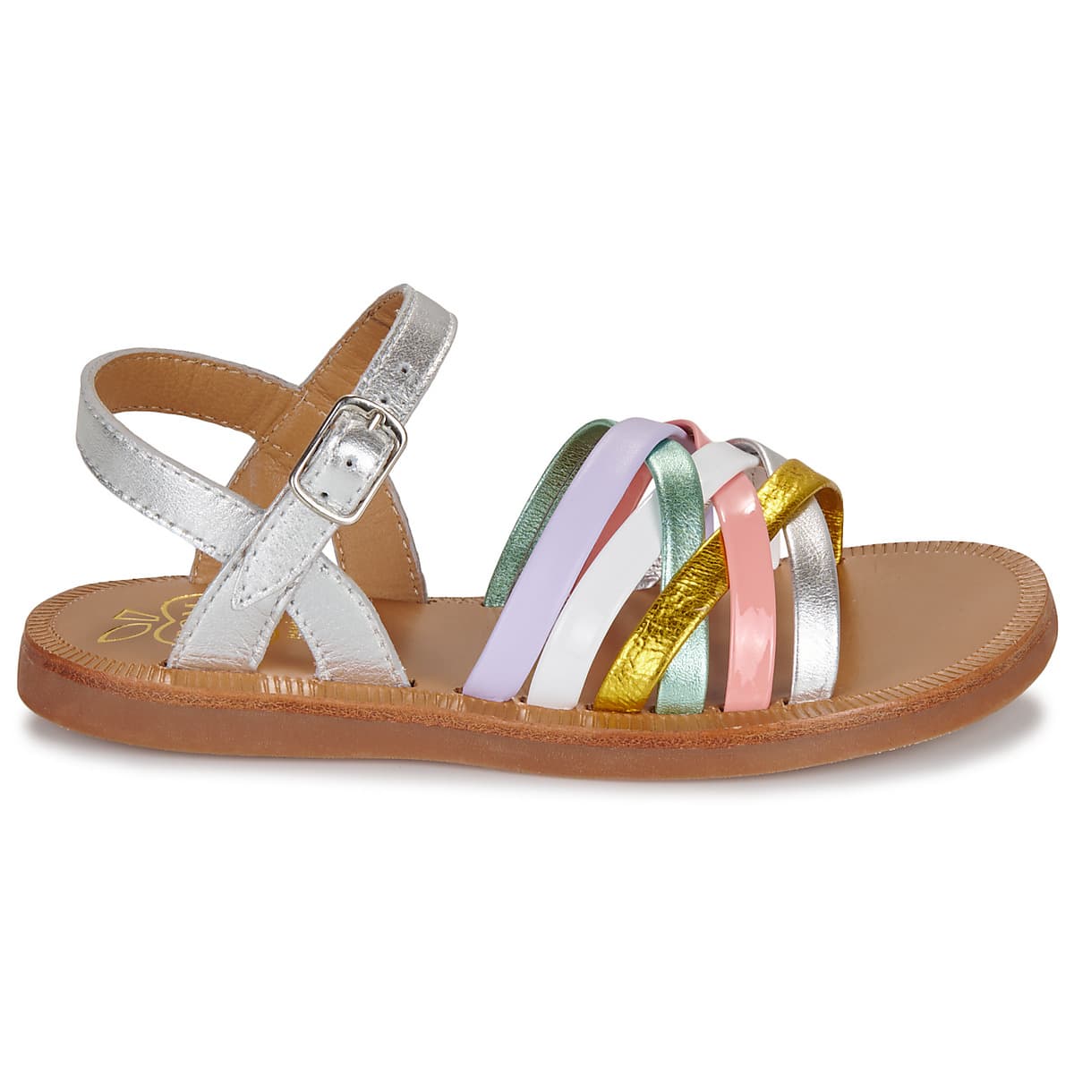 Girls' Sandals Pom d'Api Multicolor