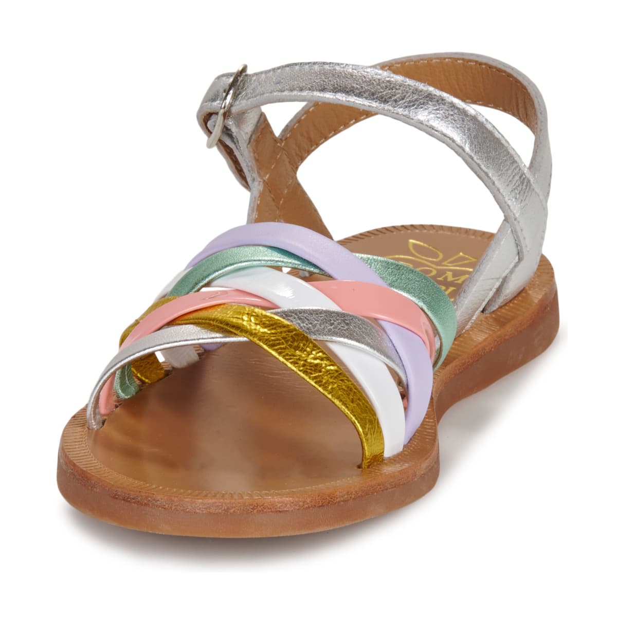 Girls' Sandals Pom d'Api Multicolor