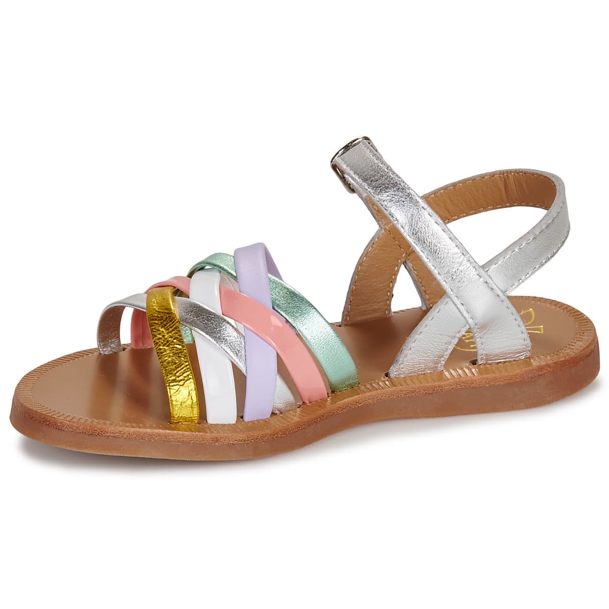 Girls' Sandals Pom d'Api Multicolor