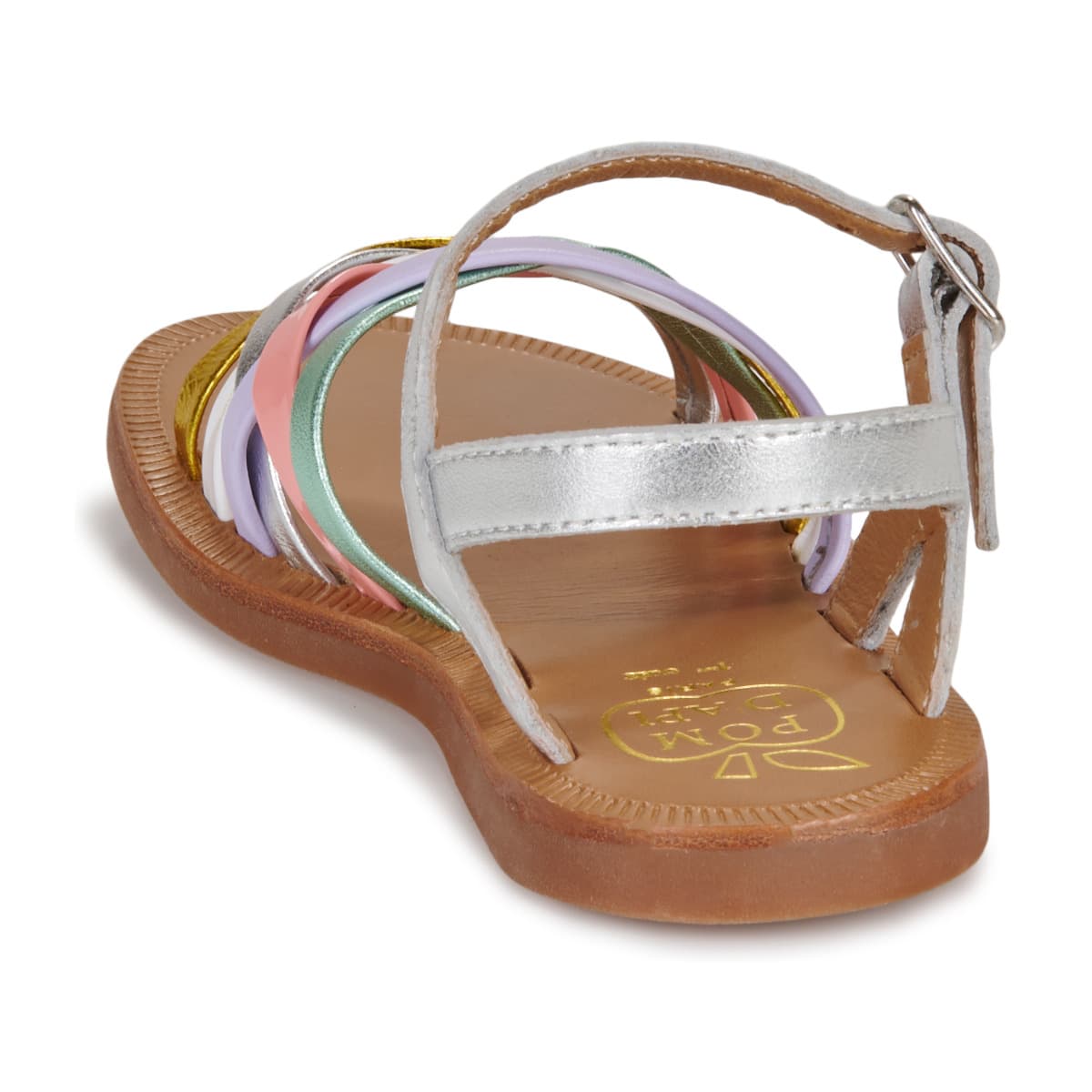Girls' Sandals Pom d'Api Multicolor