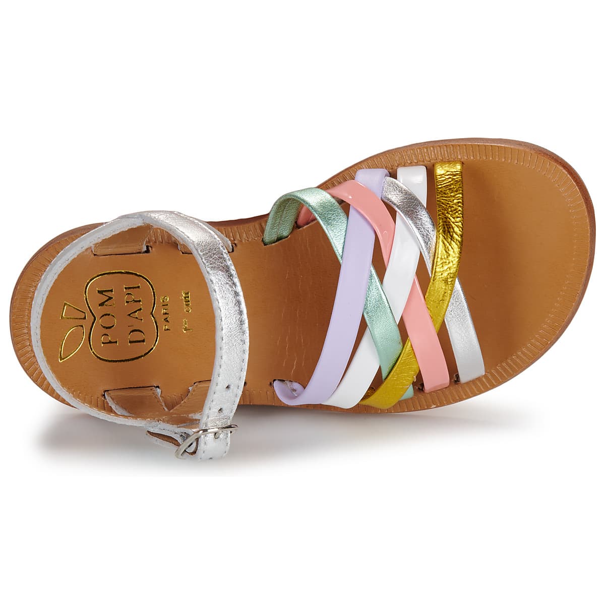 Girls' Sandals Pom d'Api Multicolor