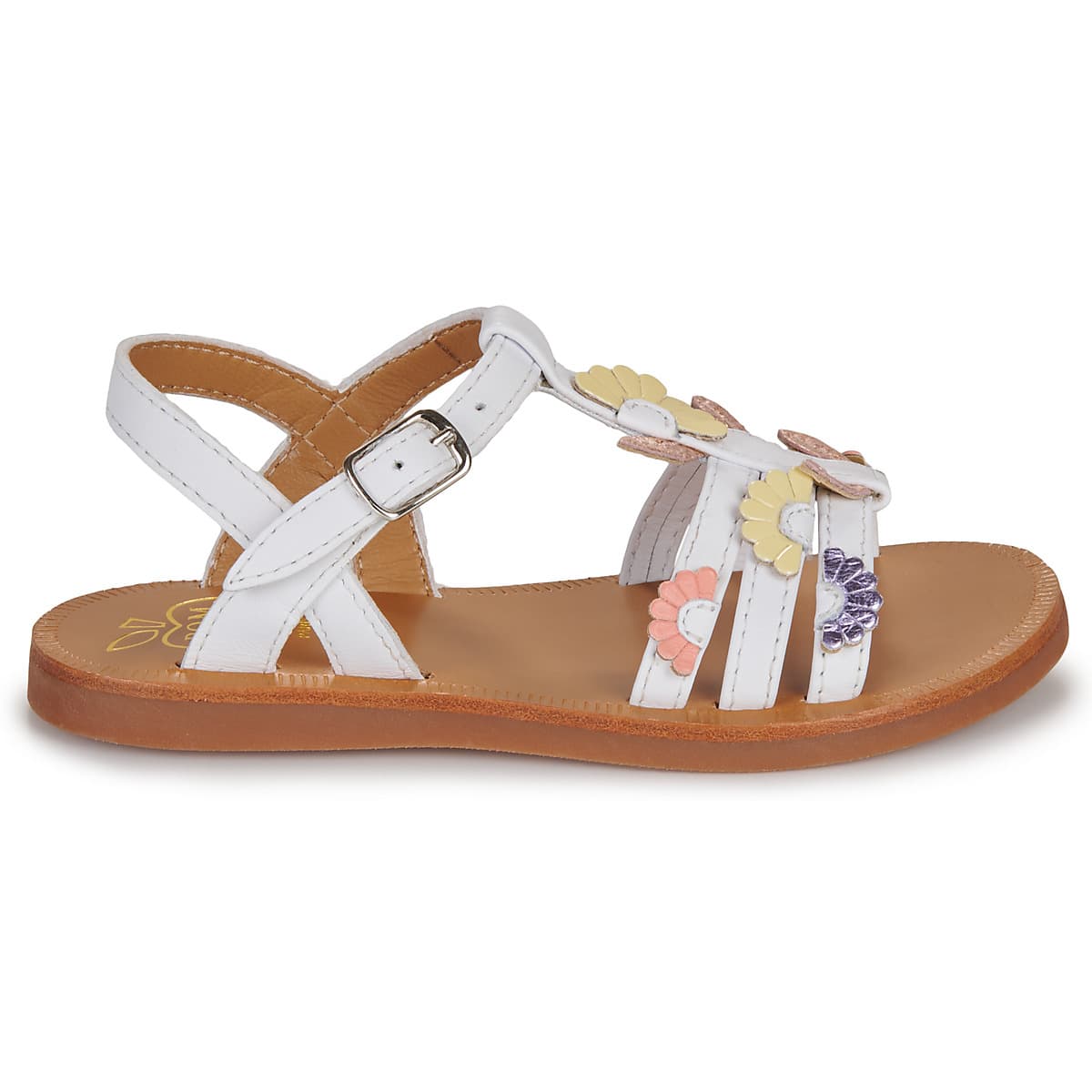 Girls' Sandals Pom d'Api White