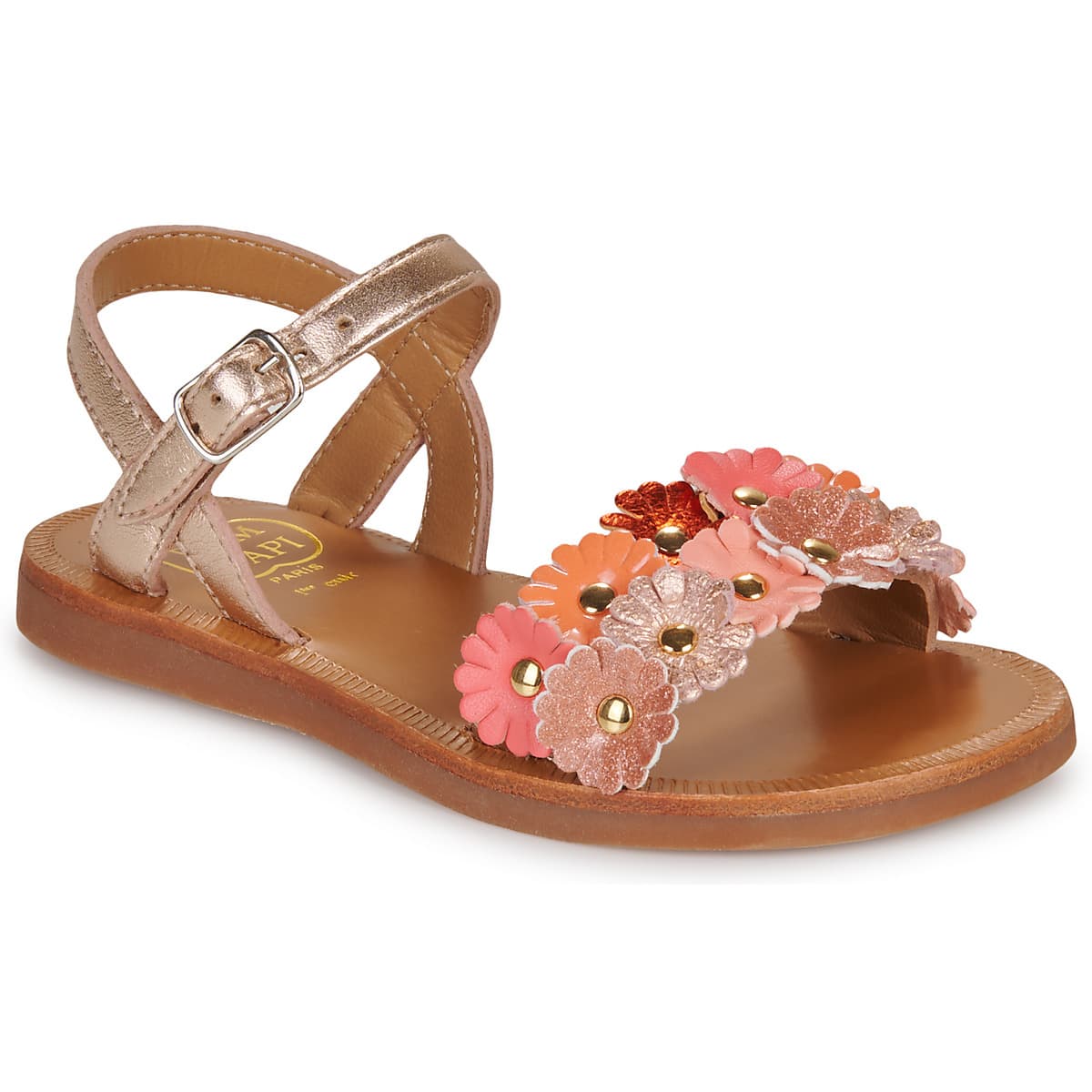 Girls' Sandals Pom d'Api Gold
