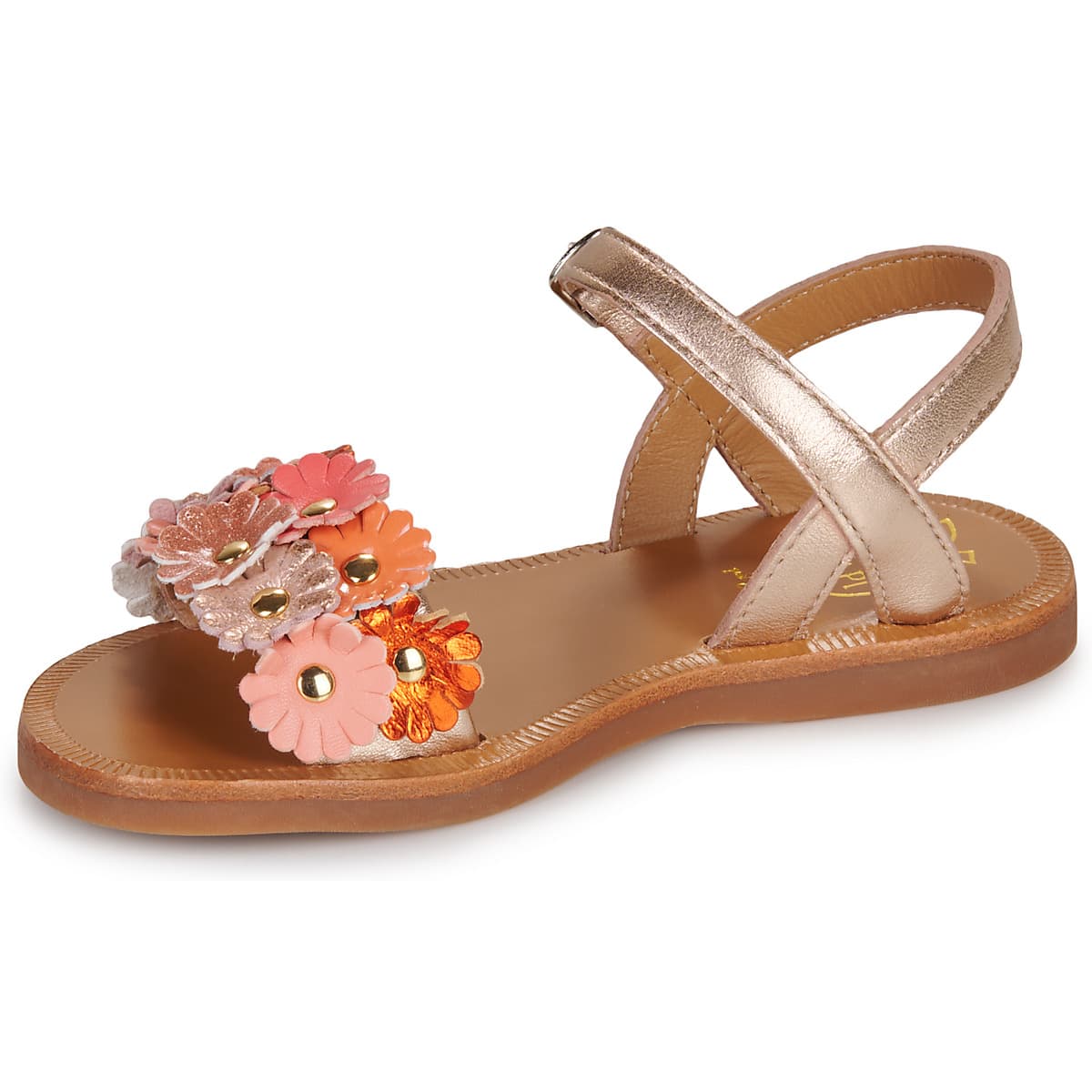 Girls' Sandals Pom d'Api Gold