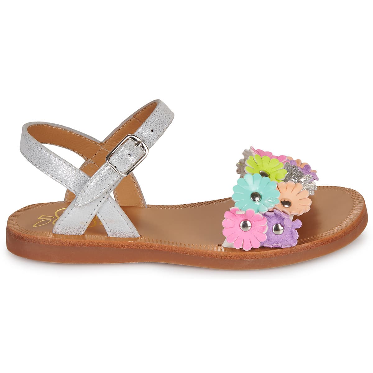Girls' Sandals Pom d'Api Multicolor