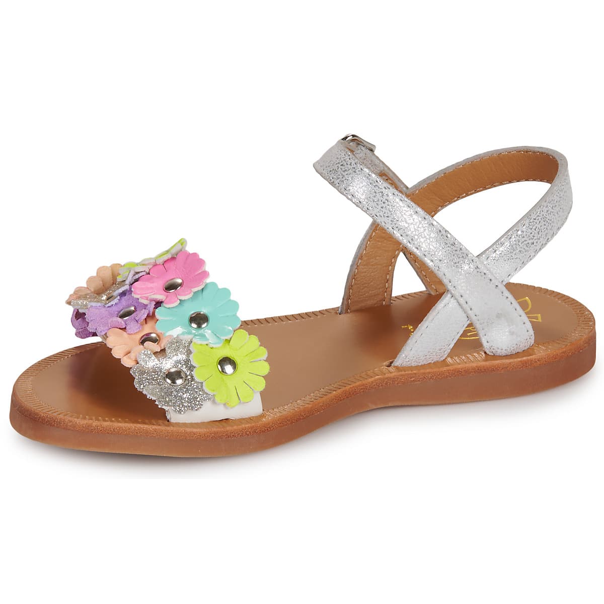 Girls' Sandals Pom d'Api Multicolor