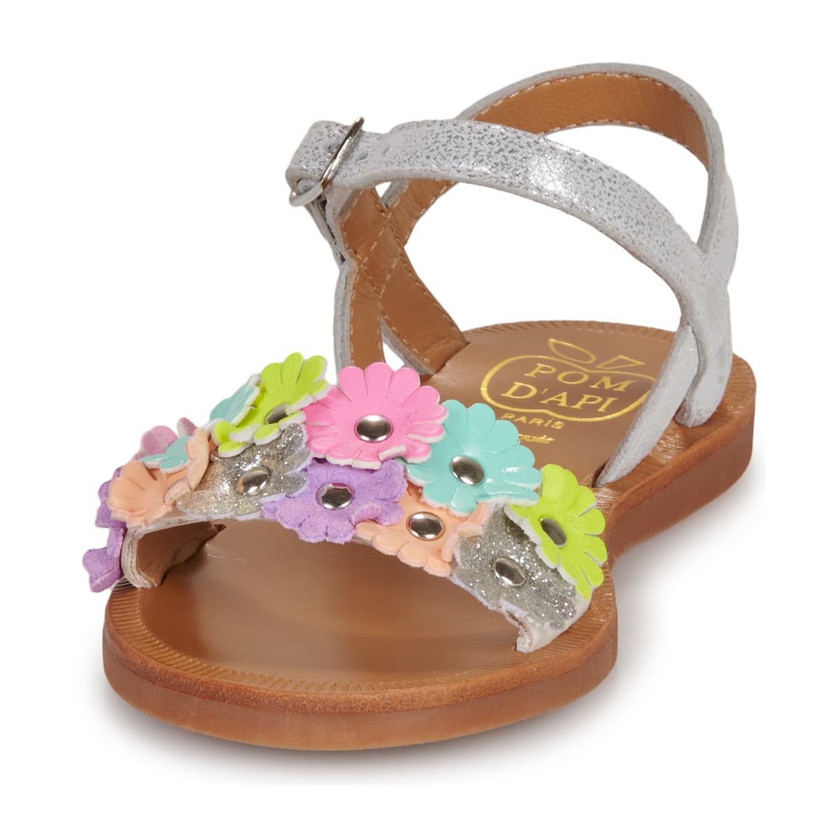 Girls' Sandals Pom d'Api Multicolor