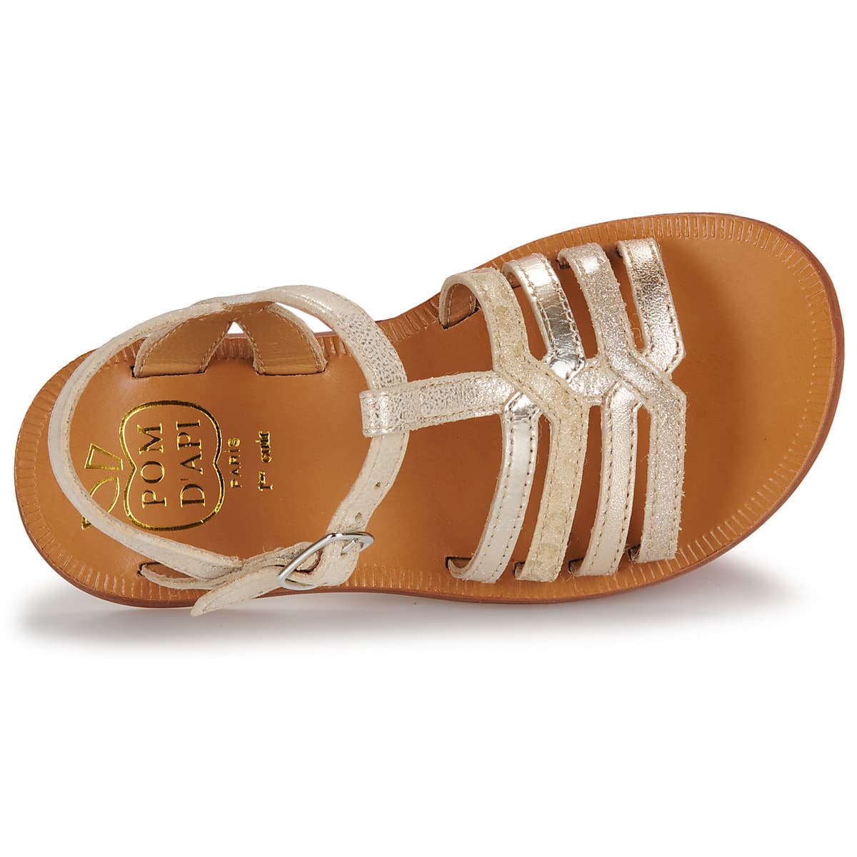 Girls' Sandals Pom d'Api Gold