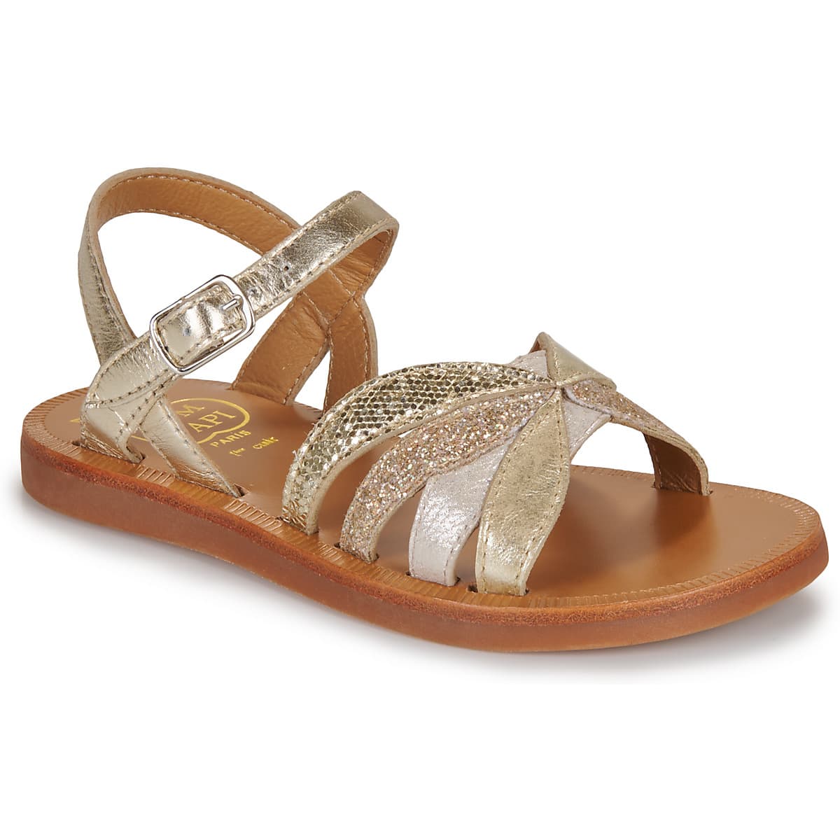 Girls' Sandals Pom d'Api Gold
