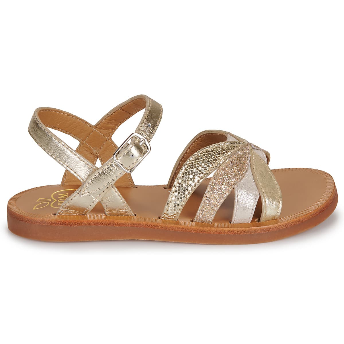 Girls' Sandals Pom d'Api Gold