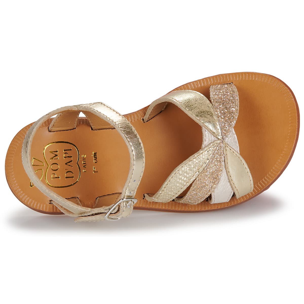 Girls' Sandals Pom d'Api Gold