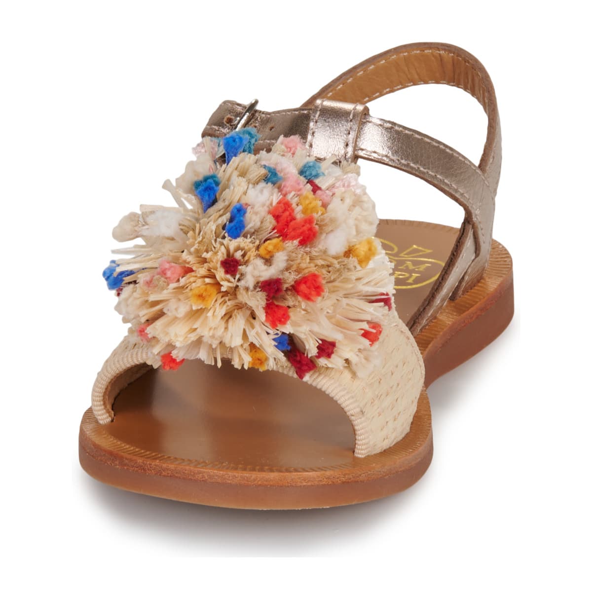 Girls' Sandals Pom d'Api Beige