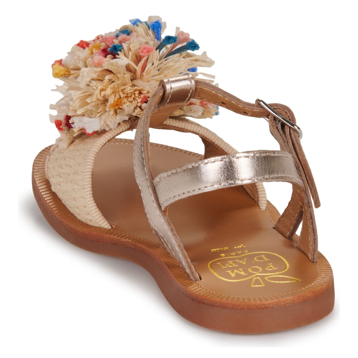 Girls' Sandals Pom d'Api Beige