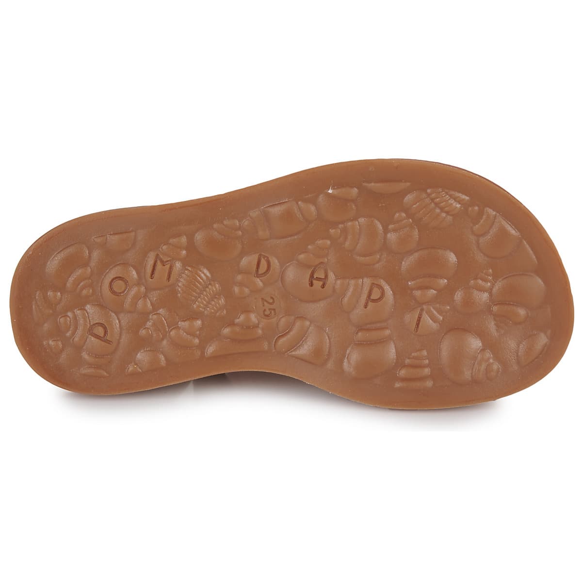 Girls' Sandals Pom d'Api Brown