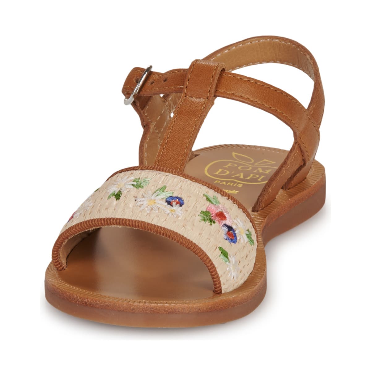 Girls' Sandals Pom d'Api Brown