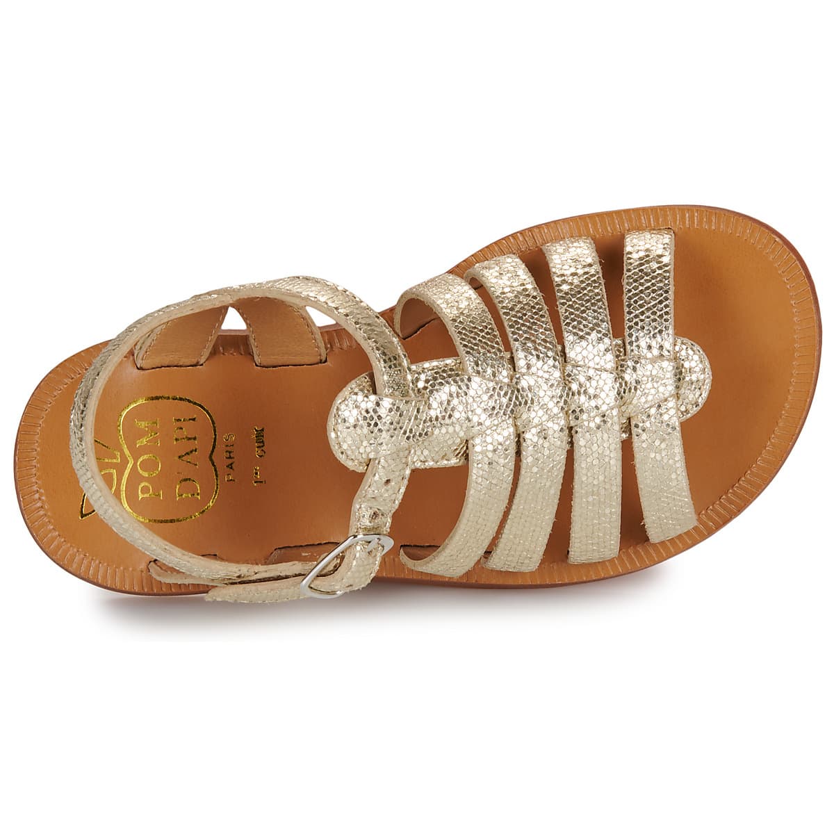 Girls' Sandals Pom d'Api Gold