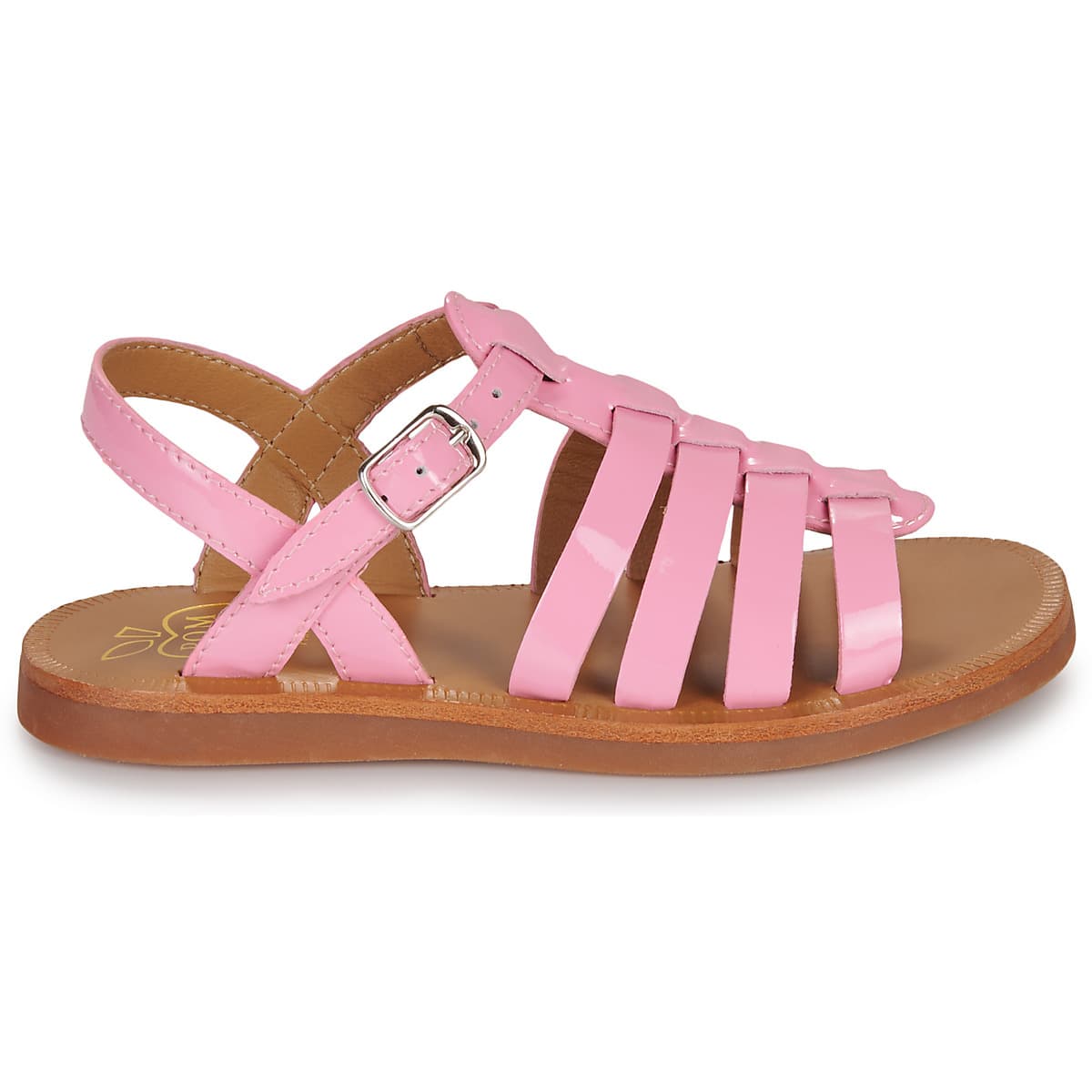 Girls' Sandals Pom d'Api Pink
