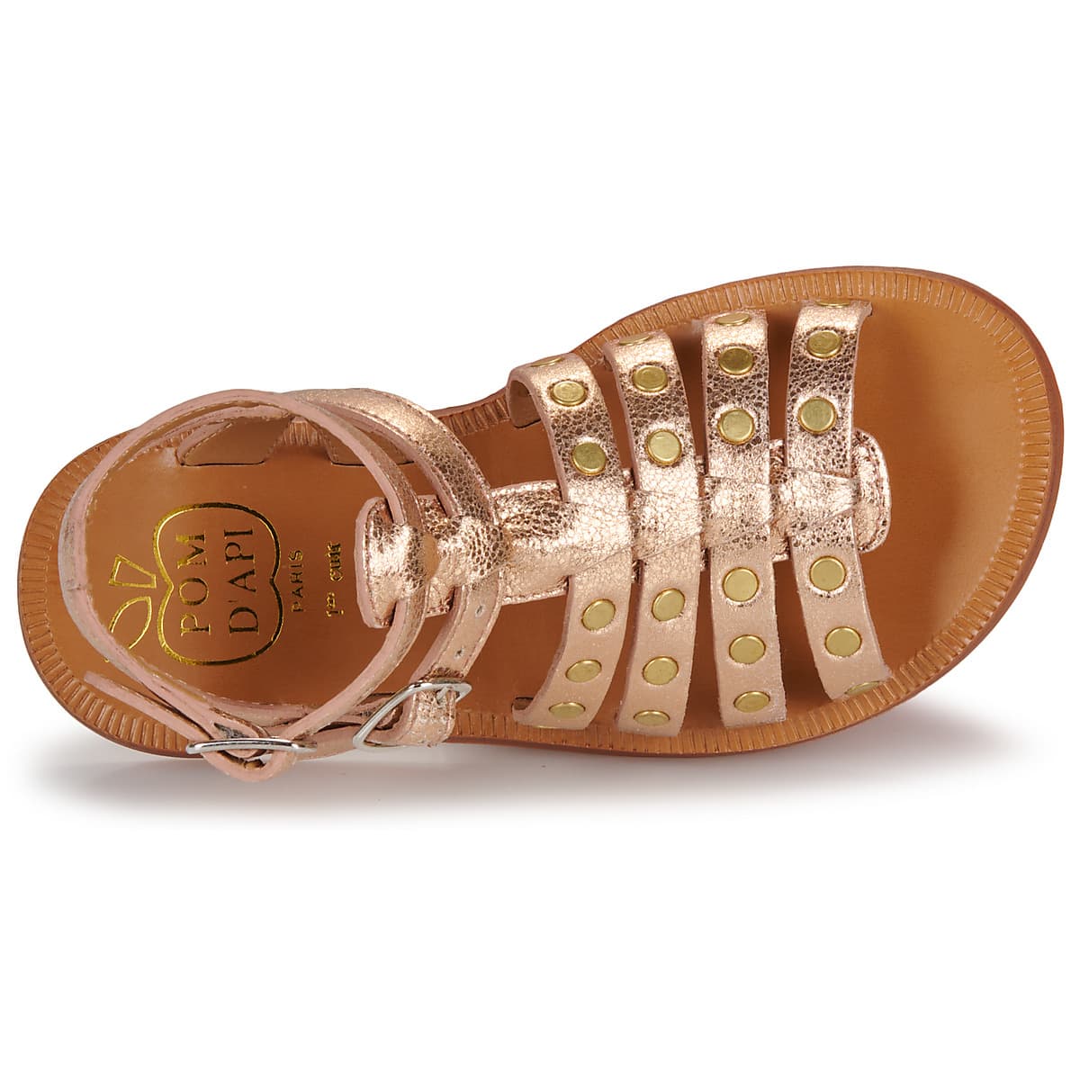 Girls' Sandals Pom d'Api Gold