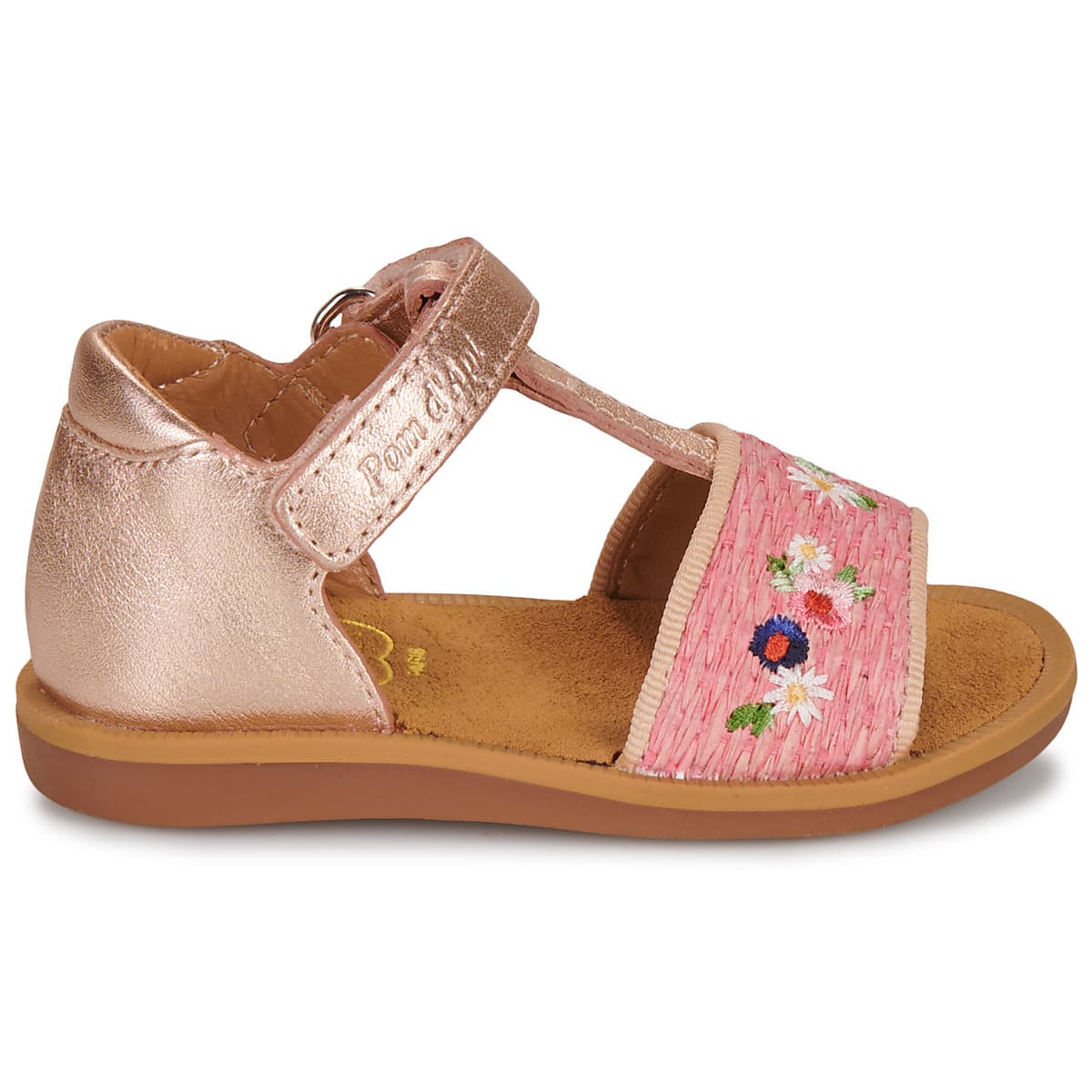Girls' Sandals Pom d'Api Pink