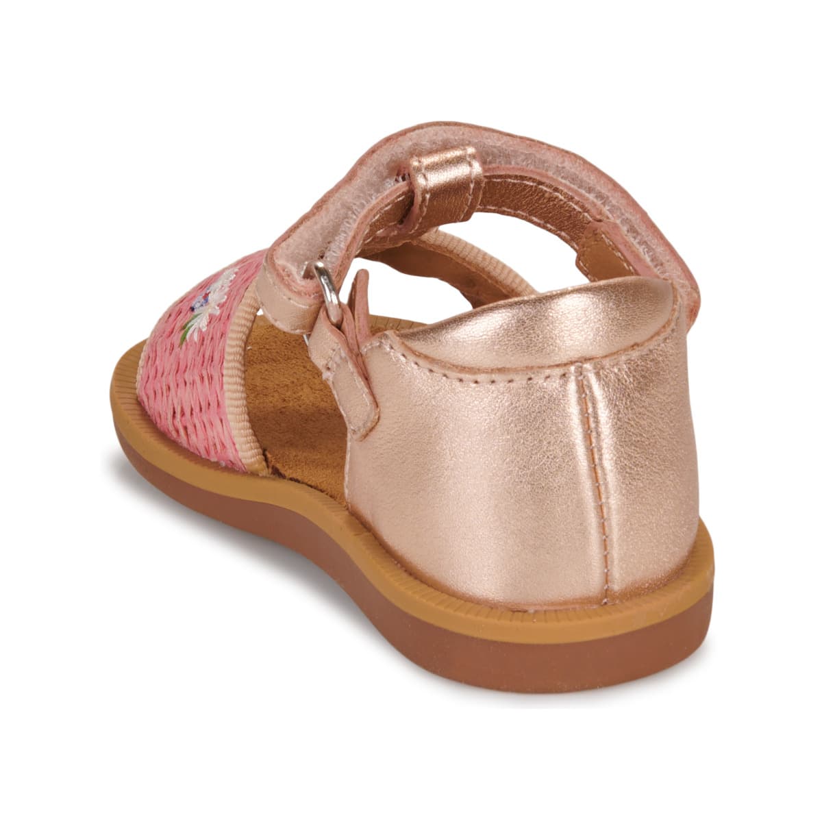 Girls' Sandals Pom d'Api Pink