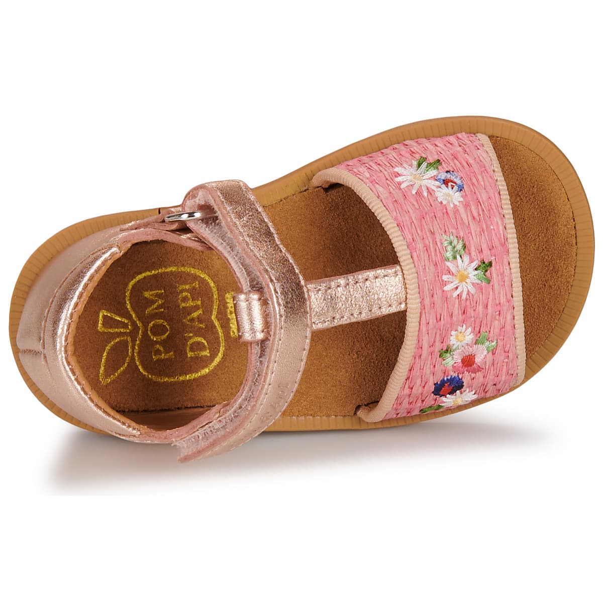 Girls' Sandals Pom d'Api Pink