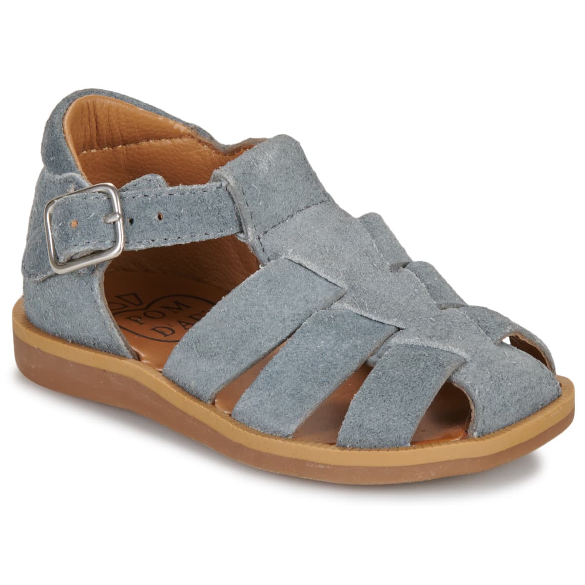 Boys' Sandals Pom d'Api Blue