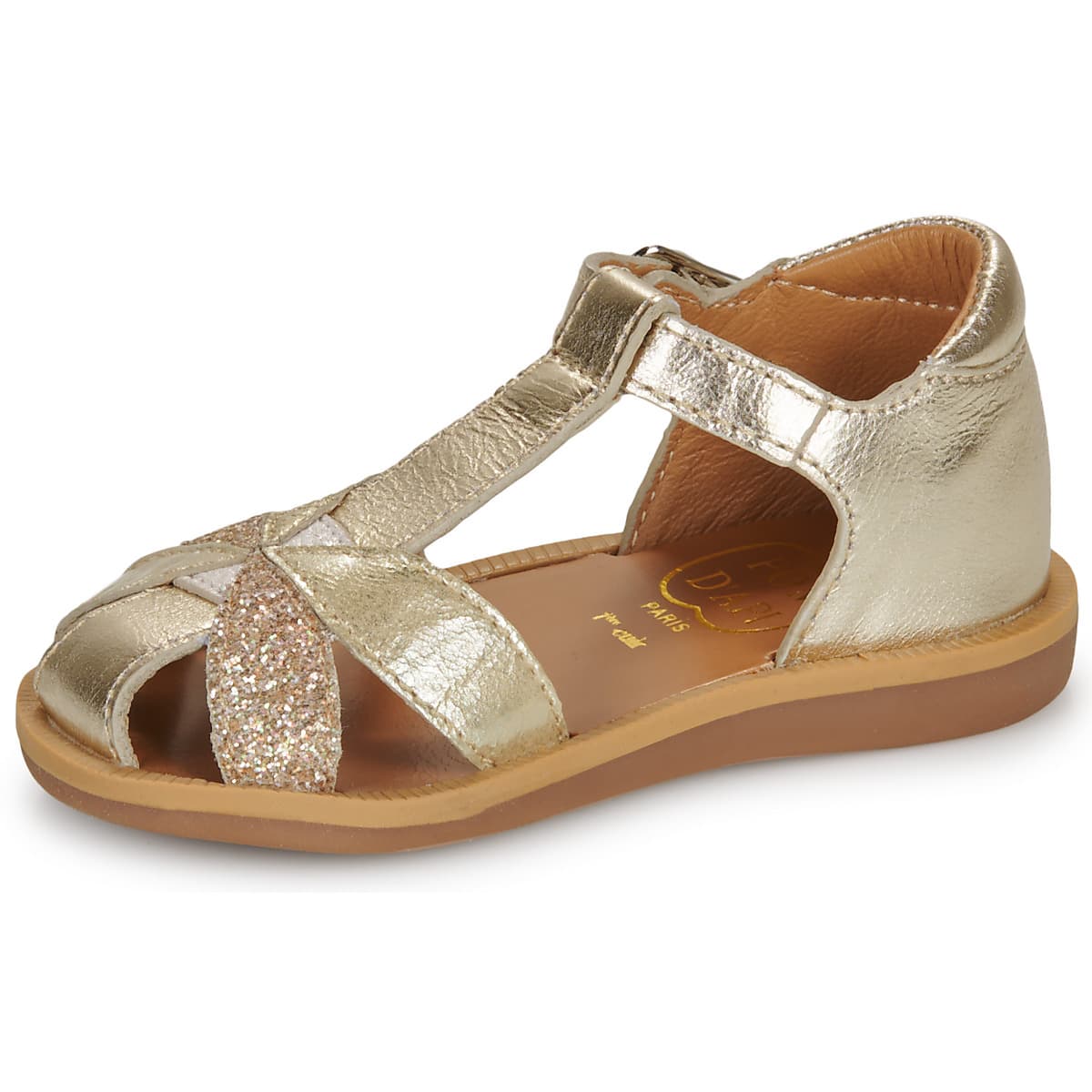 Girls' Sandals Pom d'Api Gold