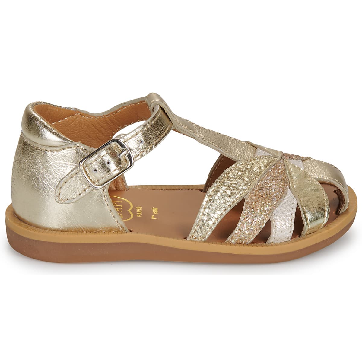 Girls' Sandals Pom d'Api Gold