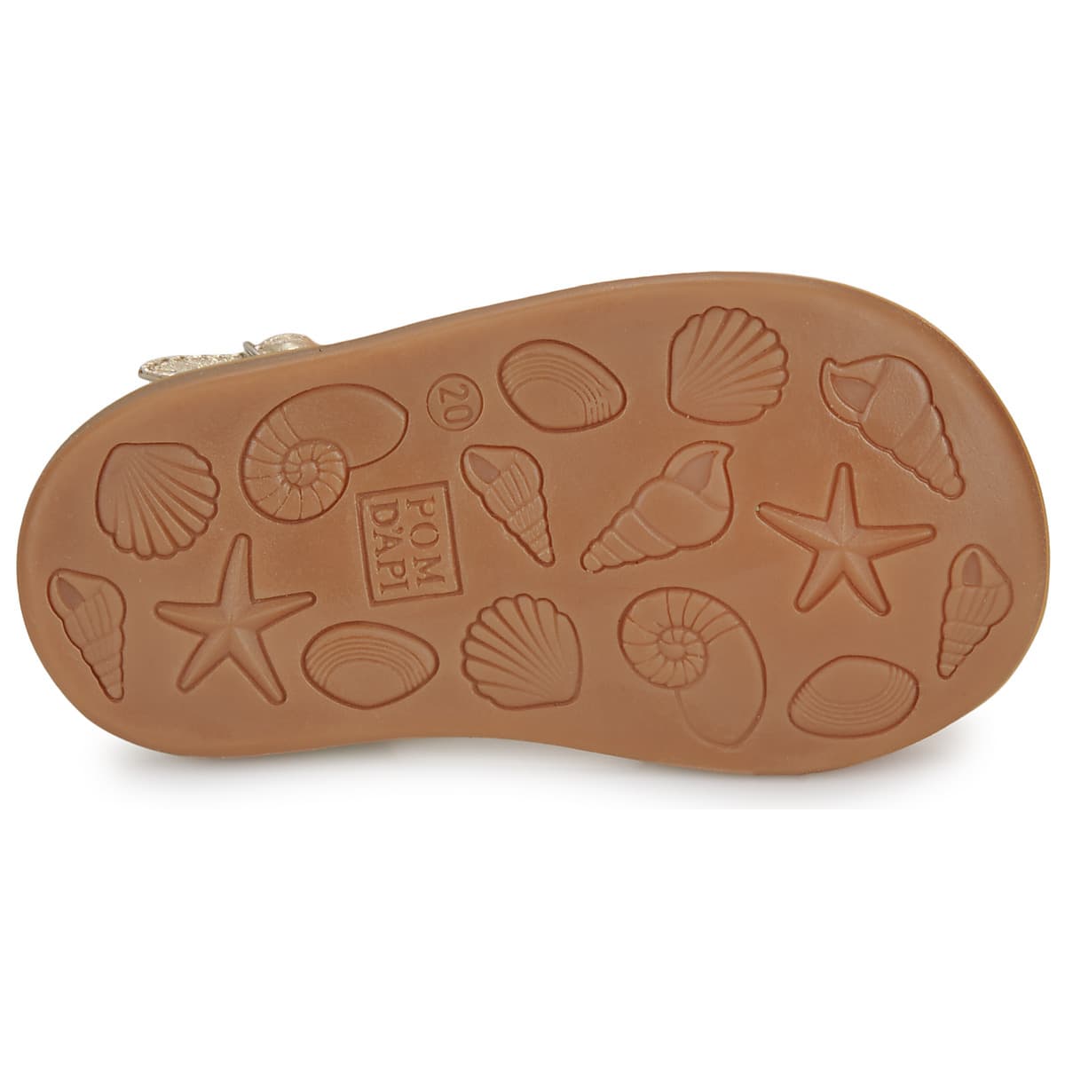 Girls' Sandals Pom d'Api Gold
