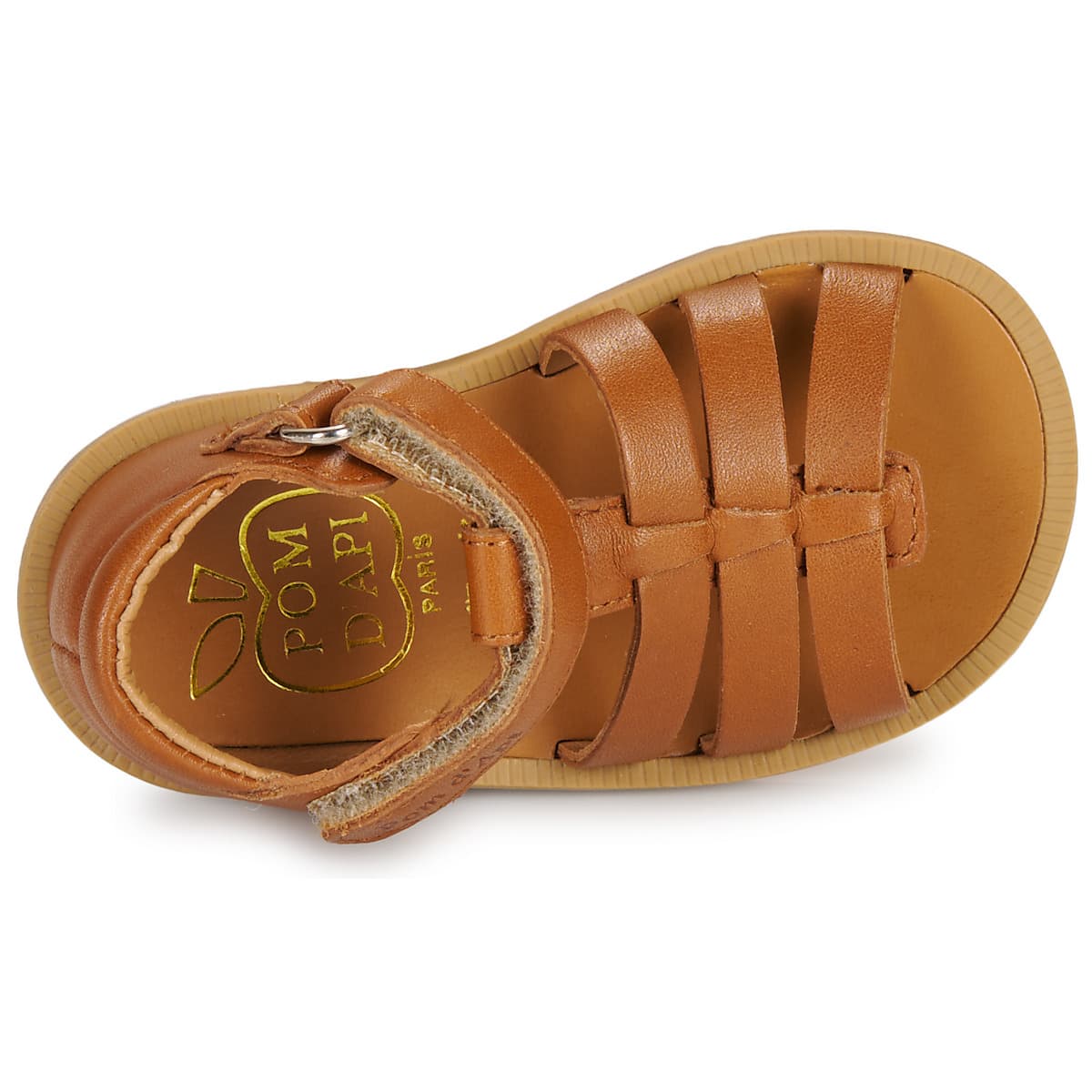 Girls' Sandals Pom d'Api Brown