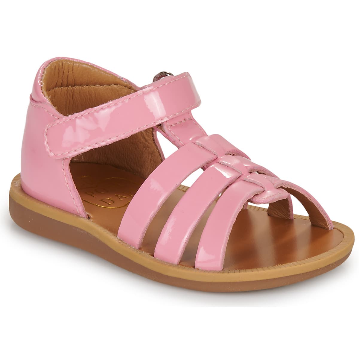 Σανδάλια χωρίς τακούνι Pom d'Api POPPY STRAP