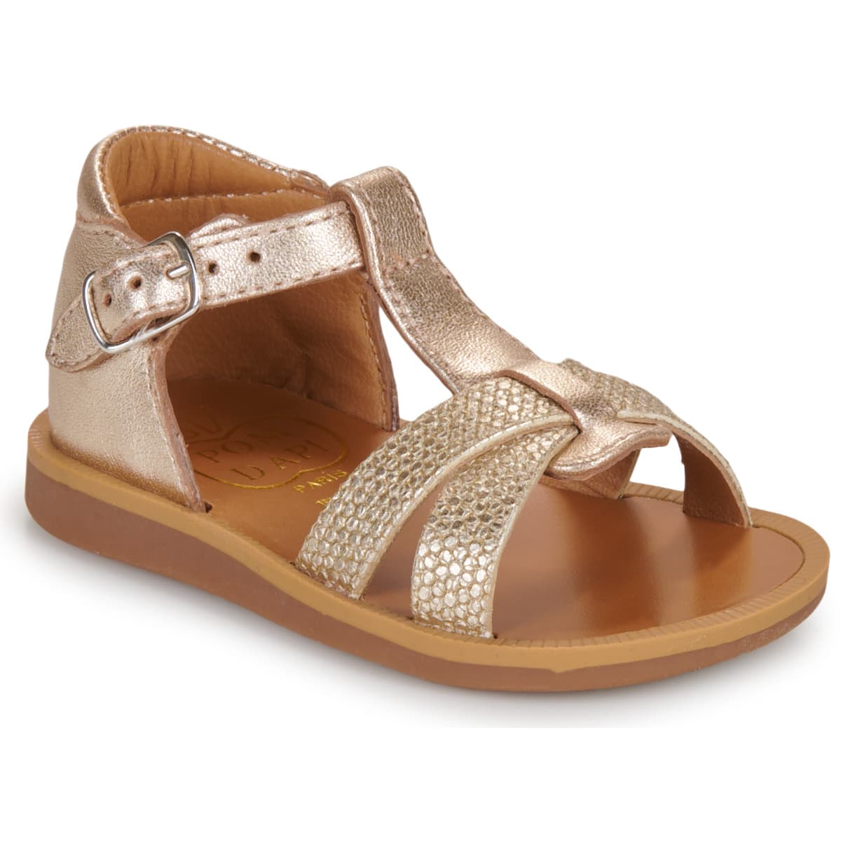 Girls' Sandals Pom d'Api Gold