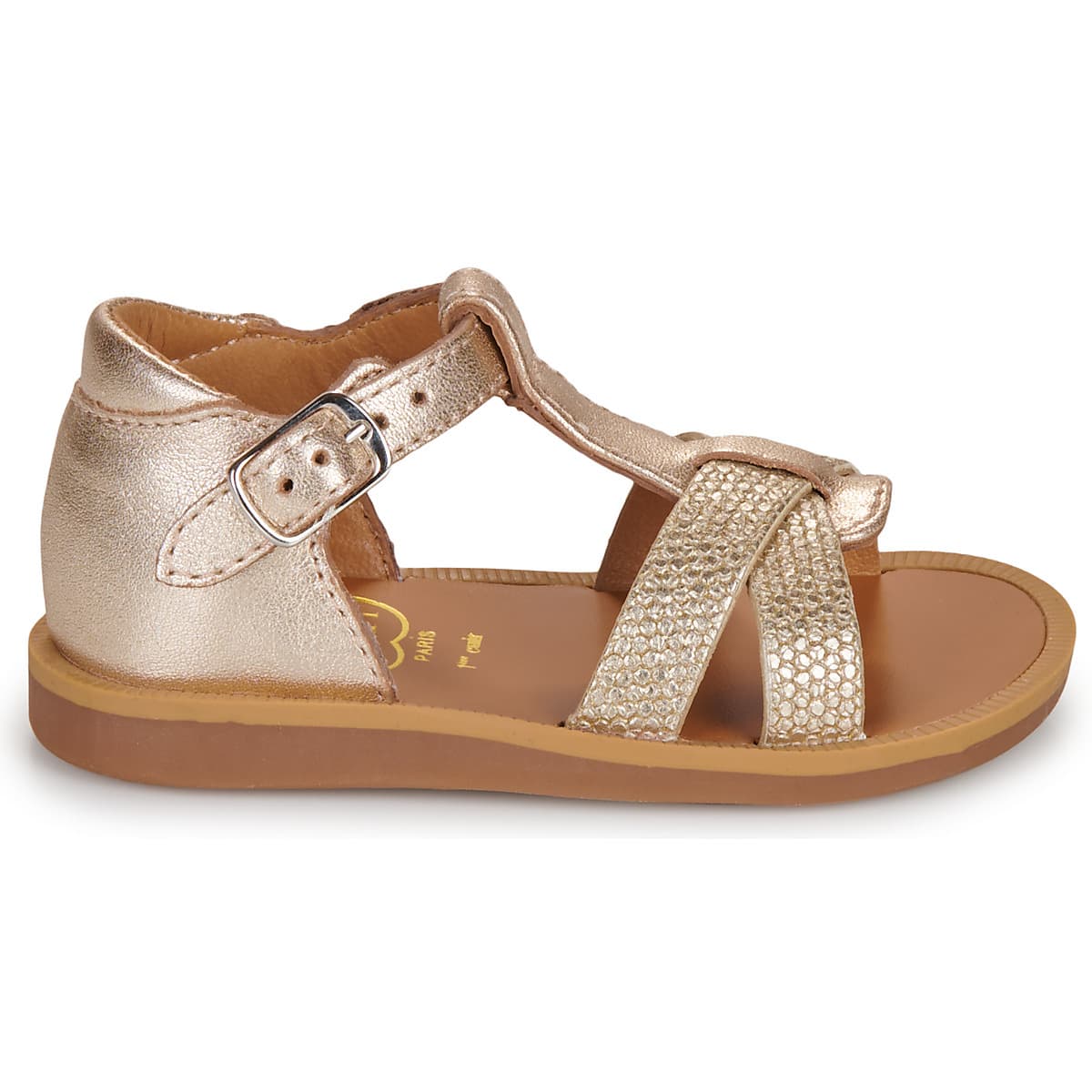 Girls' Sandals Pom d'Api Gold