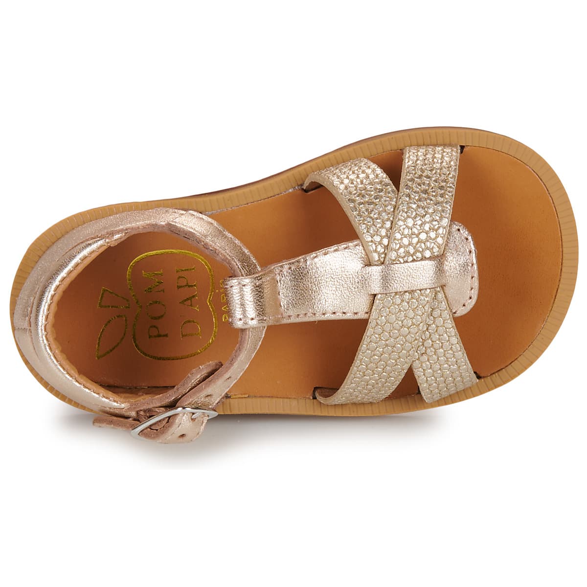Girls' Sandals Pom d'Api Gold