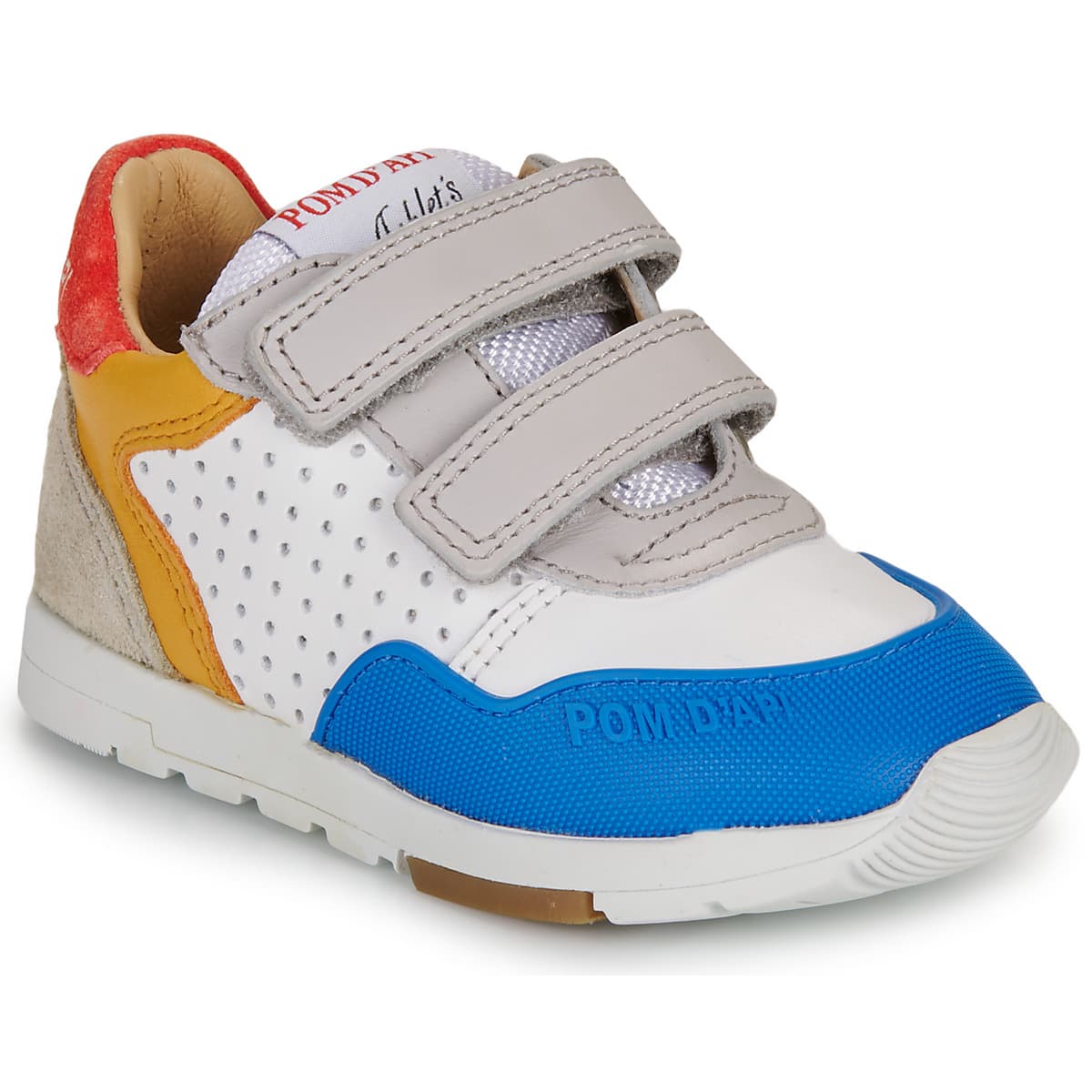 Boys' Sneakers Pom d'Api Multicolor