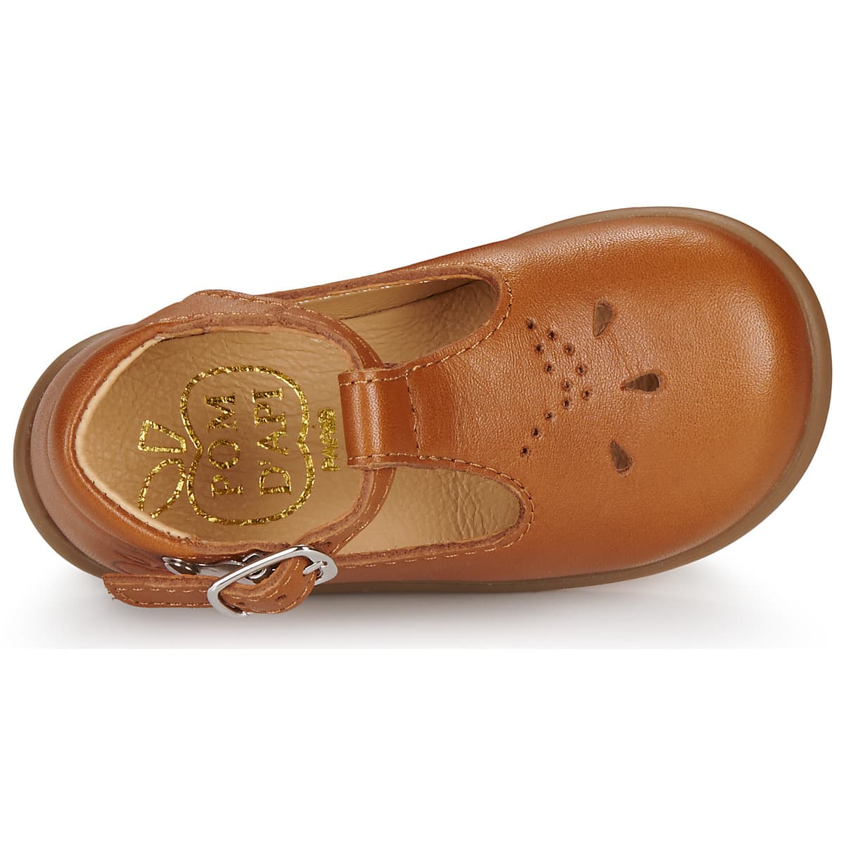 Girls' Sandals Pom d'Api Brown