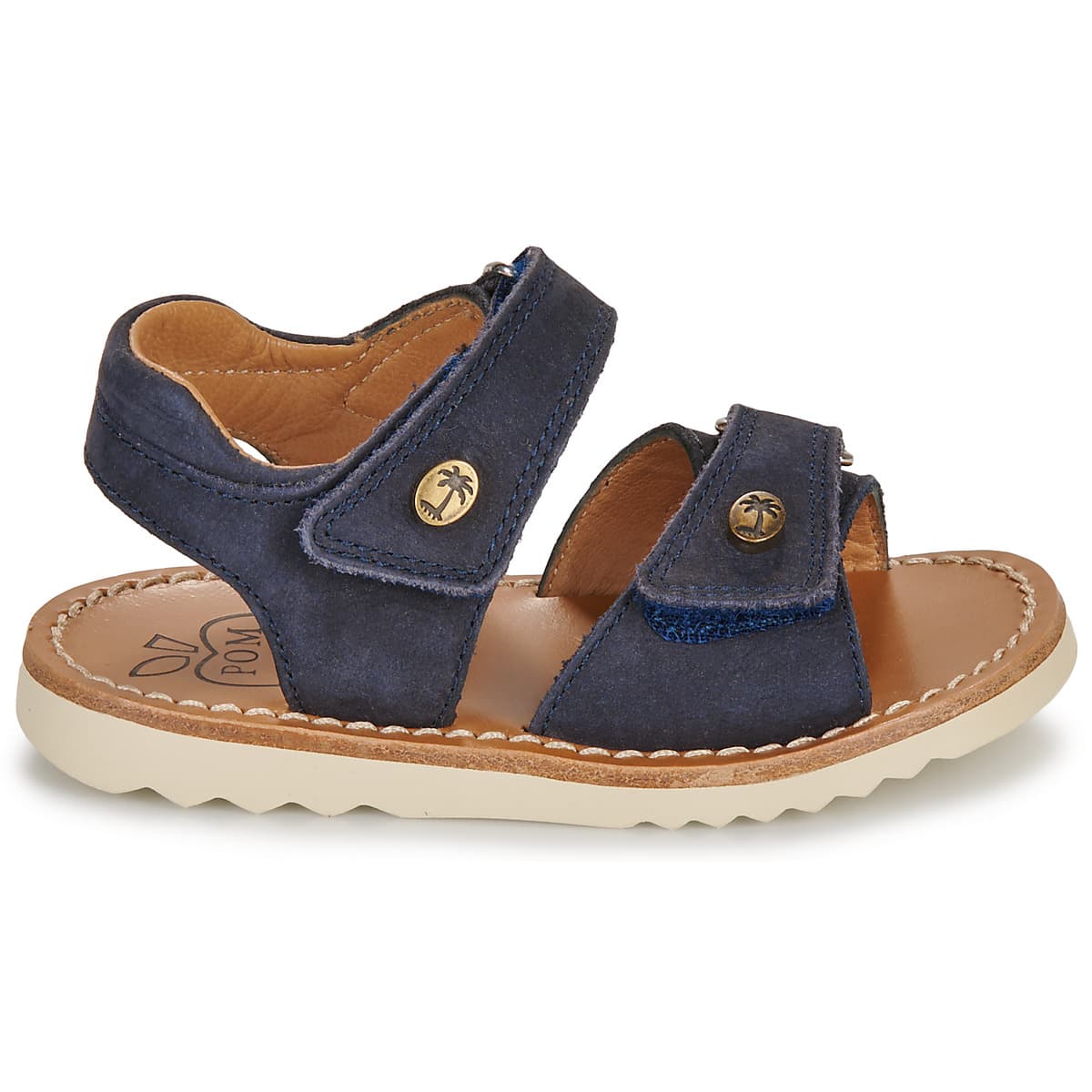 Boys' Sandals Pom d'Api Blue