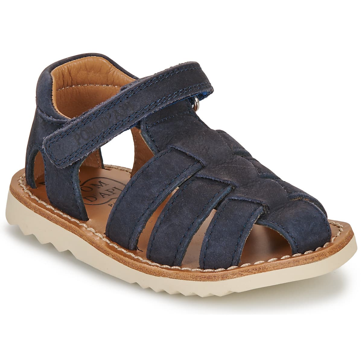 Boys' Sandals Pom d'Api Blue