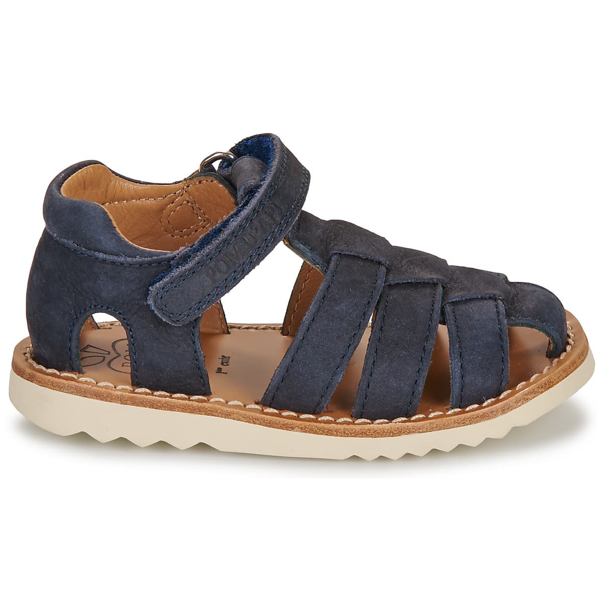 Boys' Sandals Pom d'Api Blue