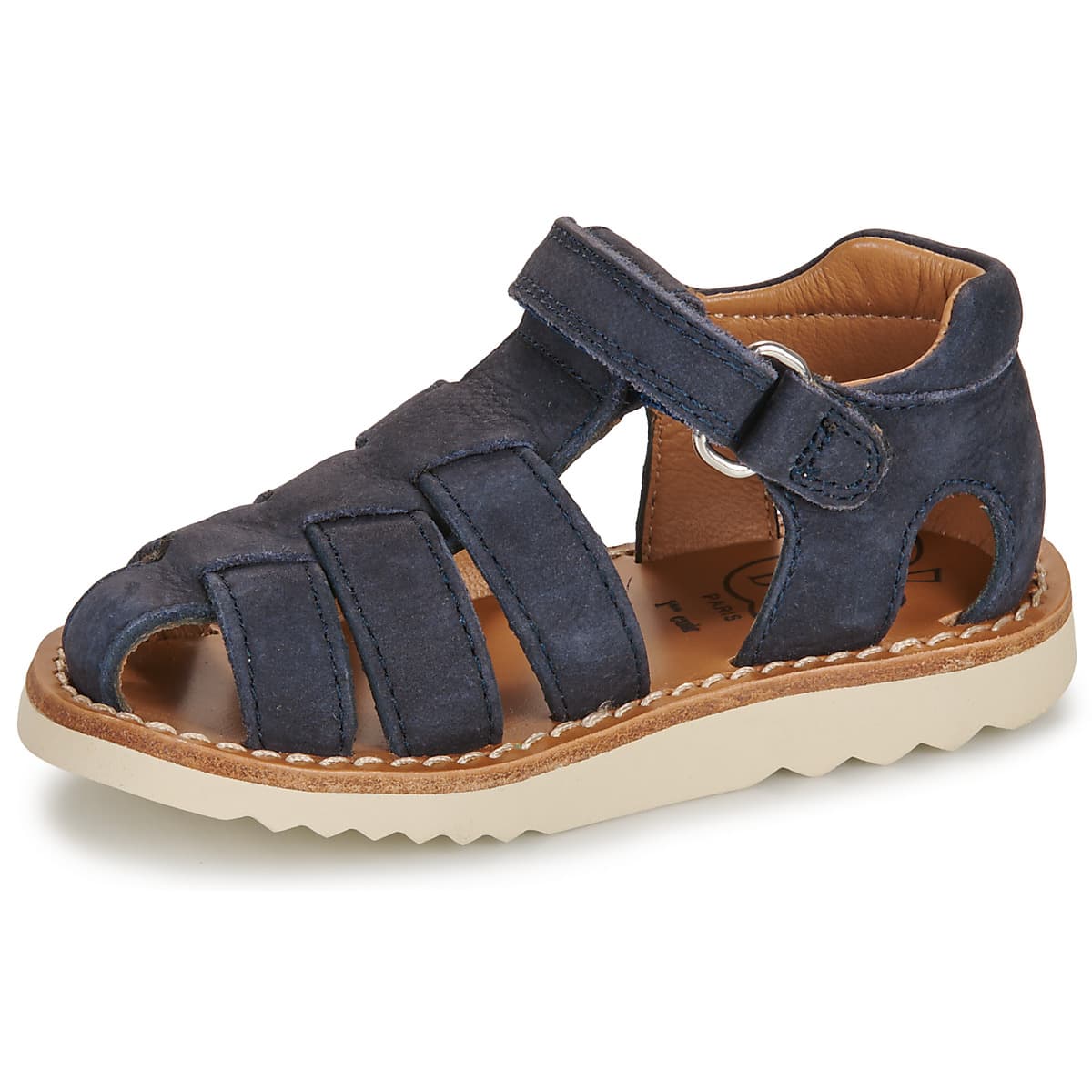 Boys' Sandals Pom d'Api Blue