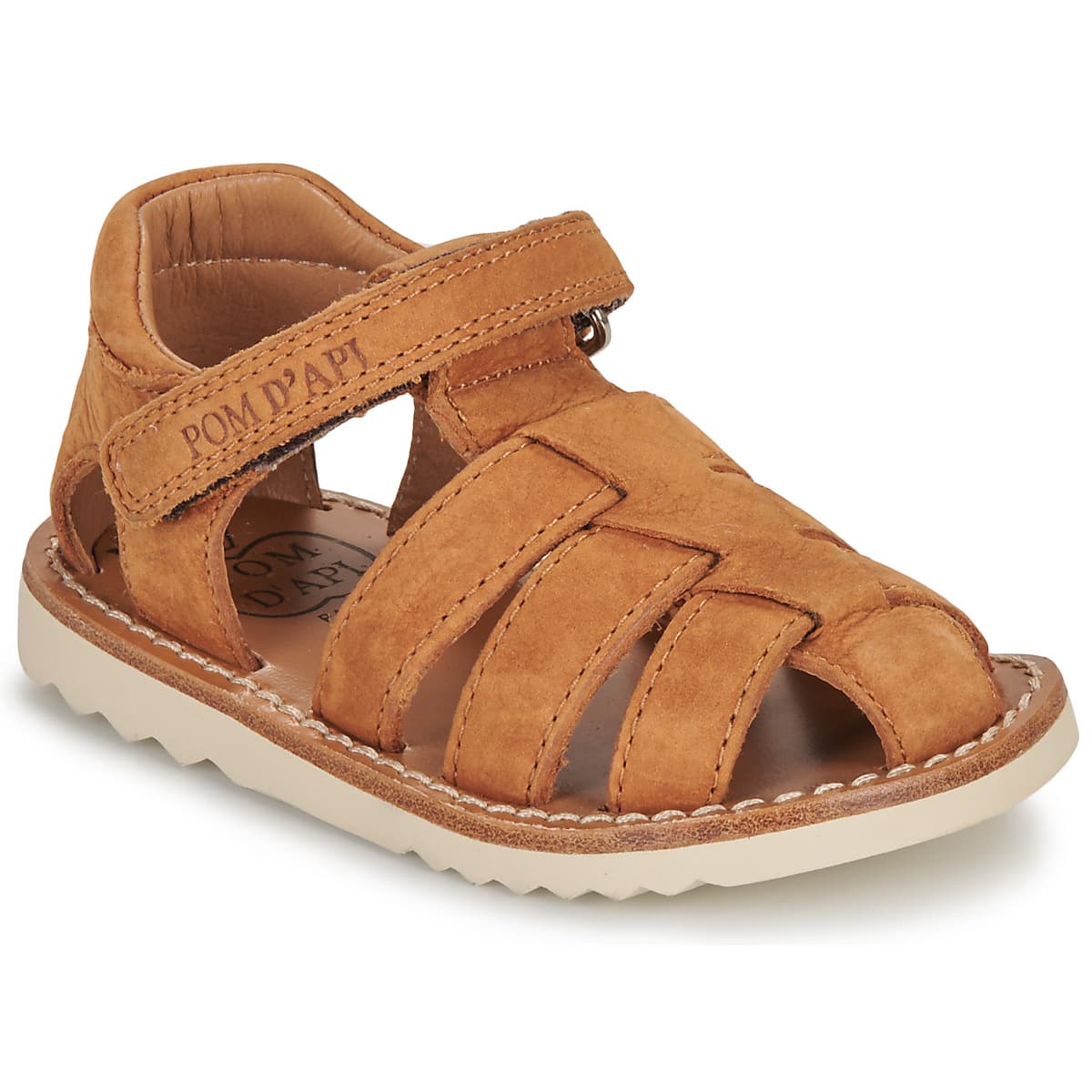 Boys' Sandals Pom d'Api Brown