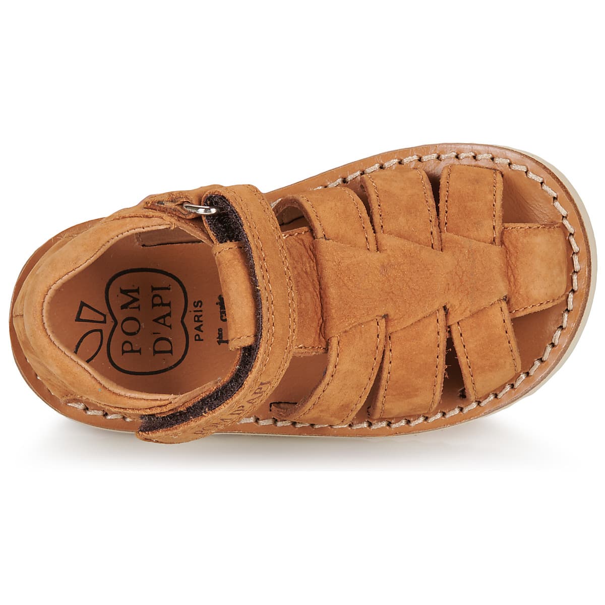 Boys' Sandals Pom d'Api Brown