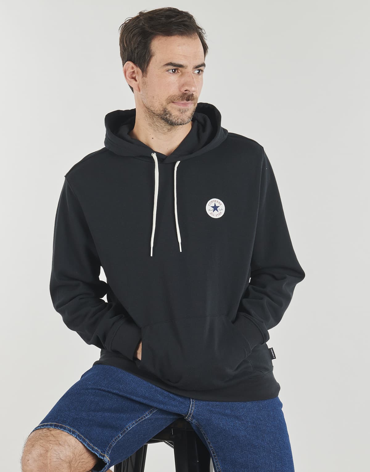 Men's Sweatshirts Converse Black