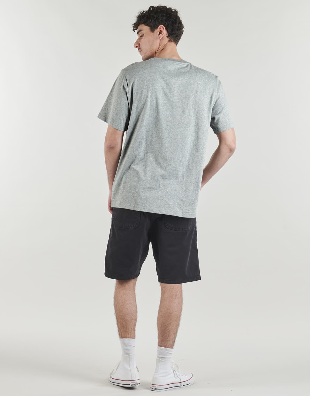 Men's T-Shirts Converse Gray