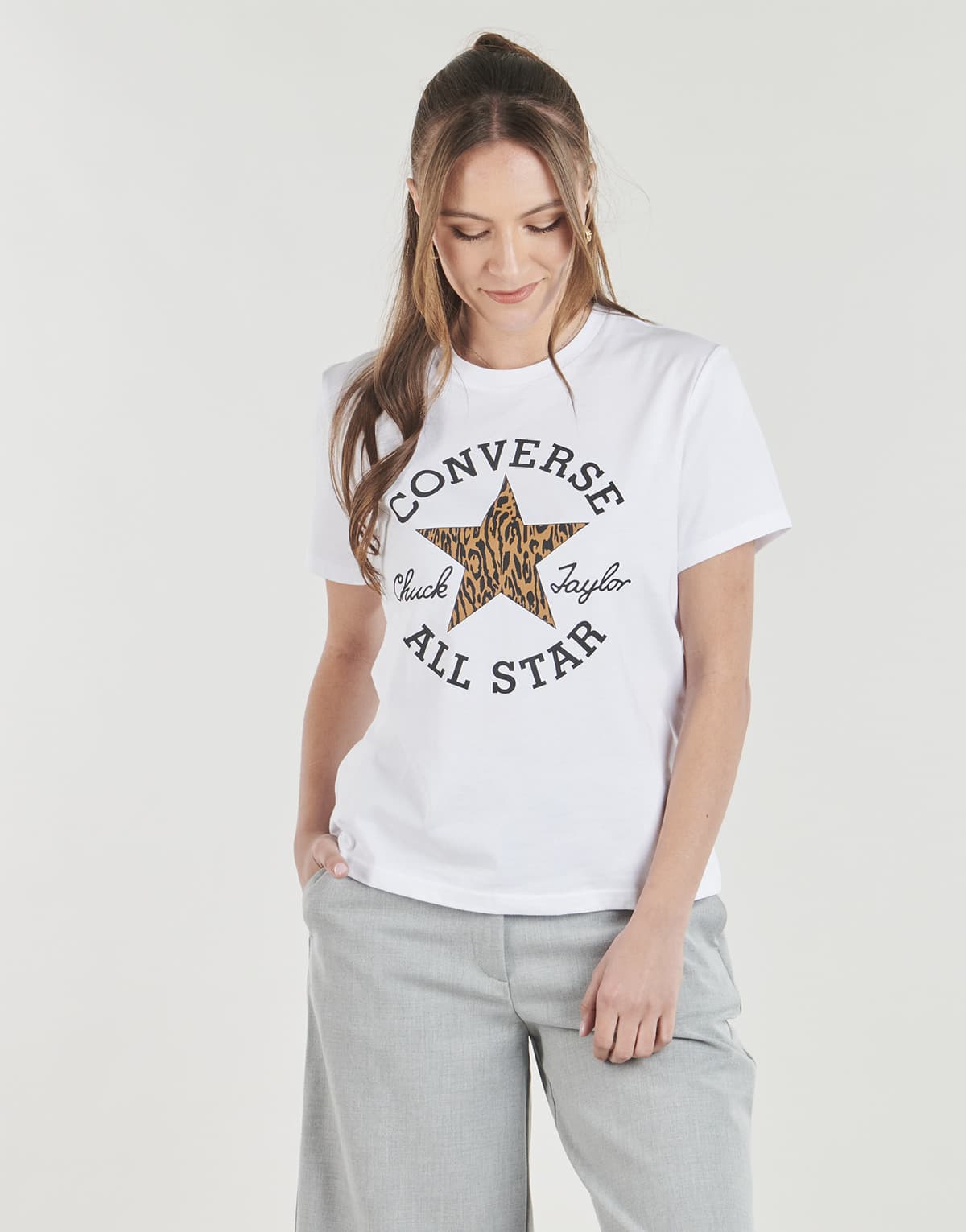 Women's T-Shirts Converse White
