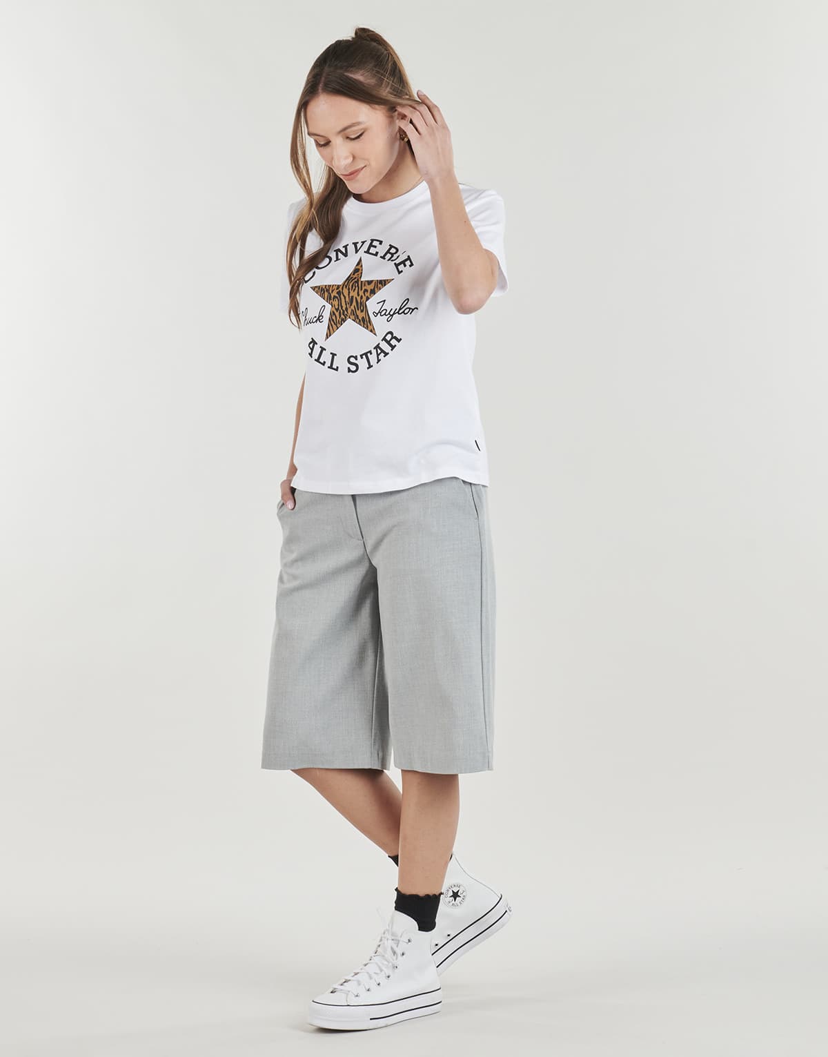 Women's T-Shirts Converse White